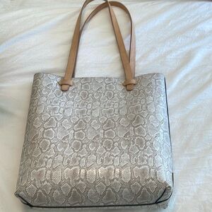 Consuela snake print purse!